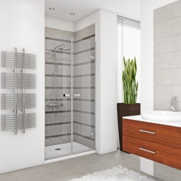 TREND DOOR GK-862 хром блестящий стекло бесцветное