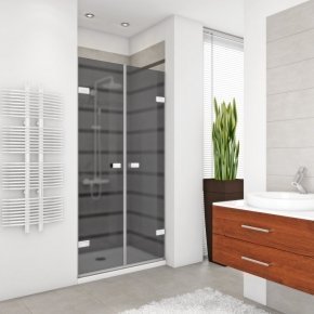 TREND DOOR GK-862 белый матовый стекло графитовое матовое