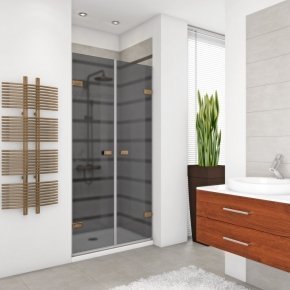 TREND DOOR GK-862 бронзовый стекло графитовое матовое