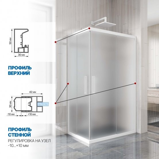 Инфографика 3 KÜBELE DE019RC белый матовый стекло матовое