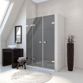 TREND DOOR GK-863A золотой металлик стекло графитовое матовое