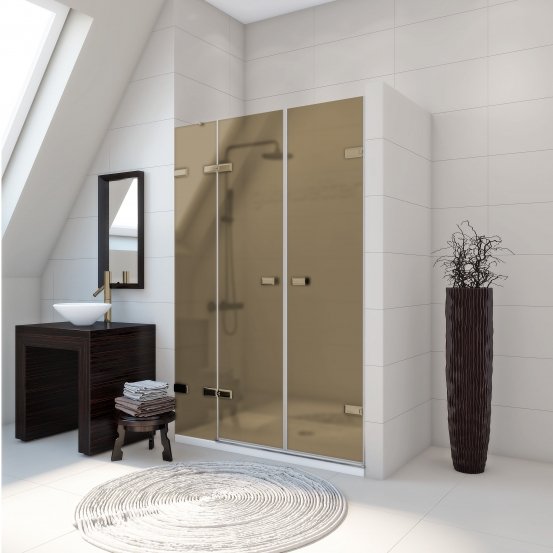 TREND DOOR GK-863A бронзовый стекло бронзовое матовое