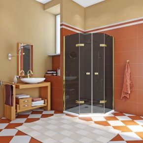 TREND GK-864FP золотой металлик стекло графитовое