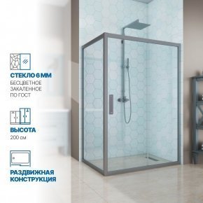 Инфографика 1 KÜBELE DE019R хром матовый стекло бесцветное