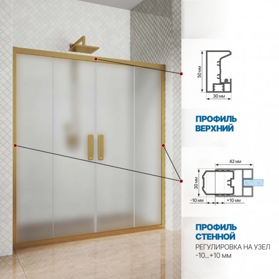 Инфографика 3 KÜBELE DE019D4 бронзовый стекло матовое