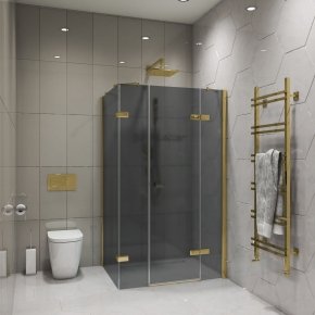 TREND RECTAN GK-864B1P золотой металлик стекло графитовое матовое
