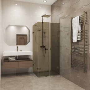 TREND SQUARE GK-863K бронзовый стекло бронзовое