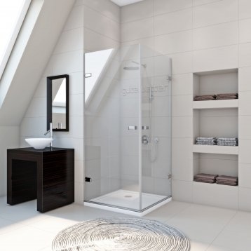 TREND SQUARE GK-862A хром блестящий стекло выбеленное