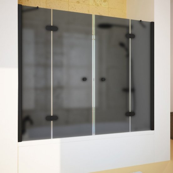 LUX PART GV-104 черный матовый стекло графитовое матовое