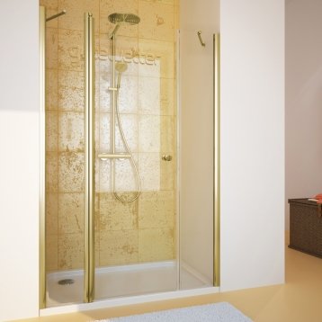 LUX DOOR GK-603 золотой металлик стекло бесцветное