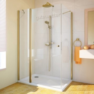 LUX RECTAN GK-603 золотой металлик стекло выбеленное