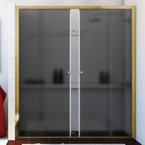 SHAPE DOOR GK-864 золотой металлик стекло графитовое матовое