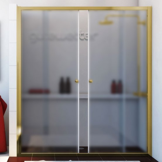 SHAPE DOOR GK-864 золотой металлик стекло матовое