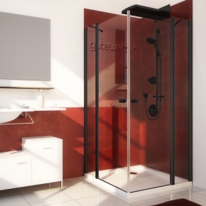 Душевой уголок LUX SQUARE GK-604
