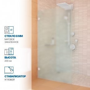 Инфографика 1 LUX DOOR GK-001N белый матовый стекло матовое толщина 8_0