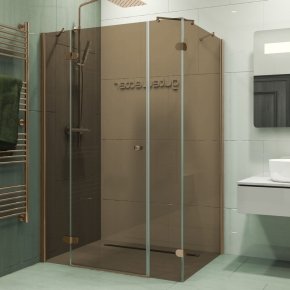 Душевой уголок LUX RECTAN GK-104B1