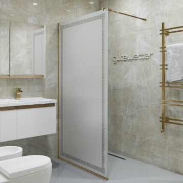GLASS LINE GK-010V бронзовый стекло матовое с рисунком