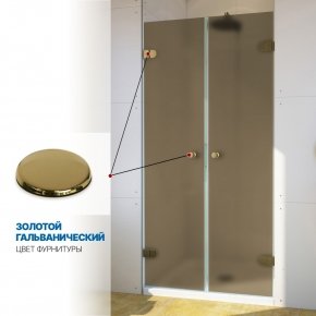 Инфографика 4 LUX DOOR GK-002 золотой гальванический стекло бронзовое матовое толщина 0_6