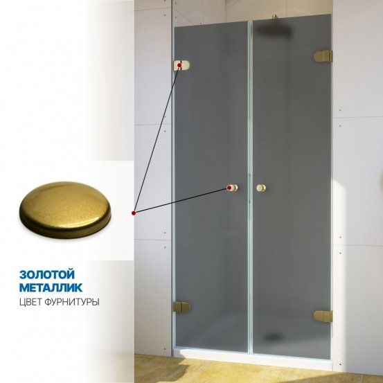 Инфографика 4 LUX DOOR GK-002 золотой металлик стекло графитовое матовое толщина 0_8