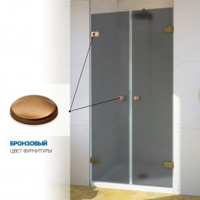 Инфографика 4 LUX DOOR GK-002 бронзовый стекло графитовое матовое толщина 0_8