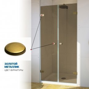 Инфографика 4 LUX DOOR GK-002 золотой металлик стекло бронзовое толщина 0_8