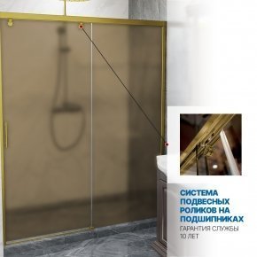 Инфографика 3 SLIDE DOOR GK-862 золотой металлик стекло бронзовое матовое