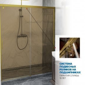 Инфографика 3 SLIDE DOOR GK-862 золотой металлик стекло бронзовое