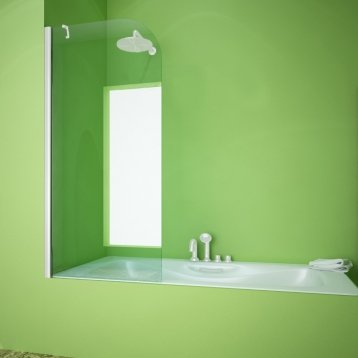 LUX PEARL GV-601AS белый матовый стекло бесцветное