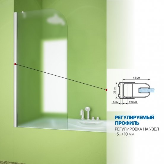 Инфографика 3 LUX PEARL GV-601AS белый матовый стекло матовое