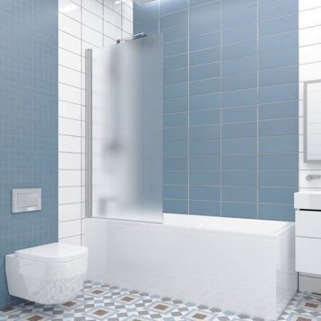 KÜBELE DE020P601 хром блестящий стекло матовое