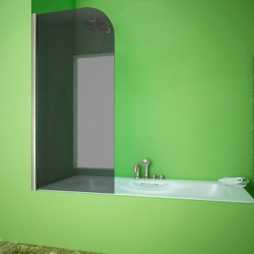 LUX PEARL GV-601A хром матовый стекло графитовое