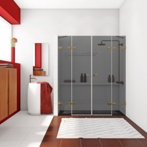 TREND DOOR GK-864 бронзовый стекло графитовое