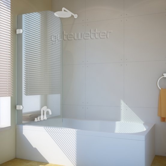 Шторка на ванну LUX PEARL GV-001
