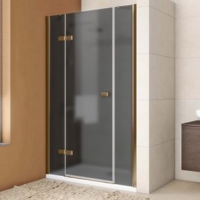 TREND DOOR GK-863P бронзовый стекло графитовое матовое