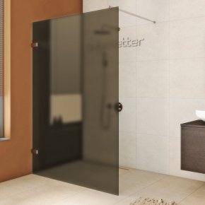 TREND DOOR GK-861NAITL хром блестящий стекло бронзовое матовое