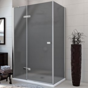 TREND RECTAN GK-863P хром матовый стекло графитовое матовое