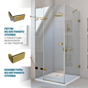Инфографика 3 TREND SQUARE GK-863 золотой металлик стекло бесцветное толщина 8_8