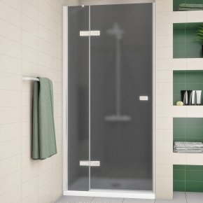 TREND DOOR GK-862AP белый матовый стекло графитовое матовое